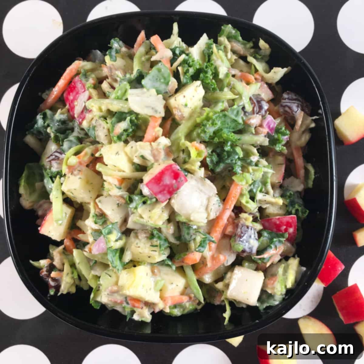 Mann's Power Blend Kale Apple Slaw 2 kale apple slaw recipe