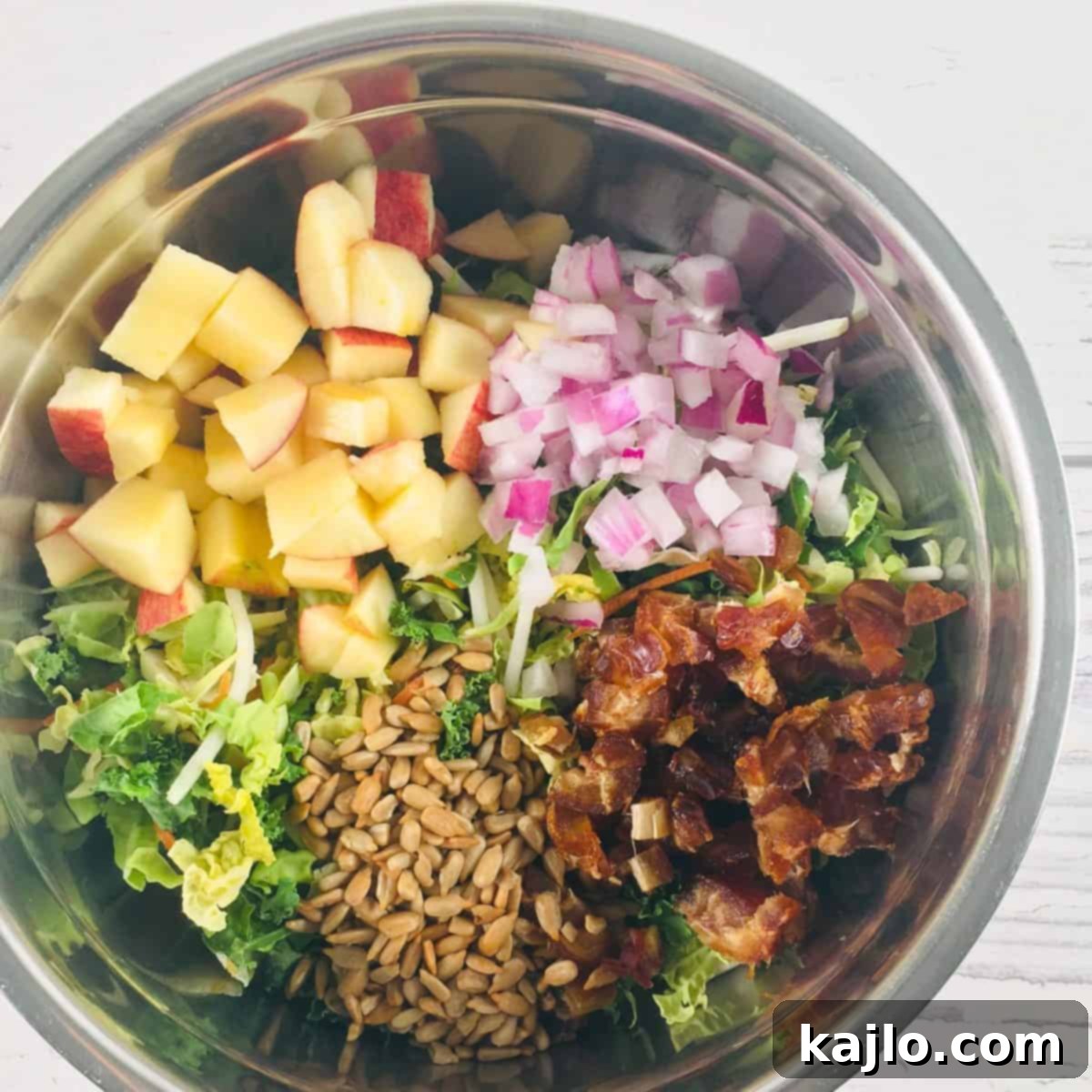 Mann's Power Blend Kale Apple Slaw 4 Kale apple slaw ingredients
