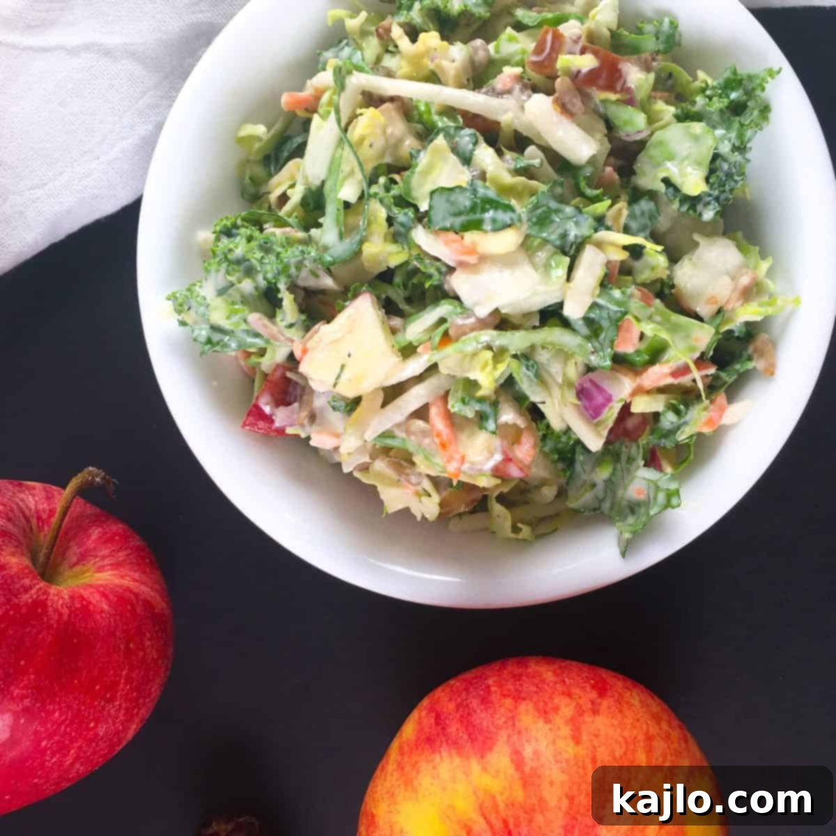 Mann's Power Blend Kale Apple Slaw 5 kale slaw with apples