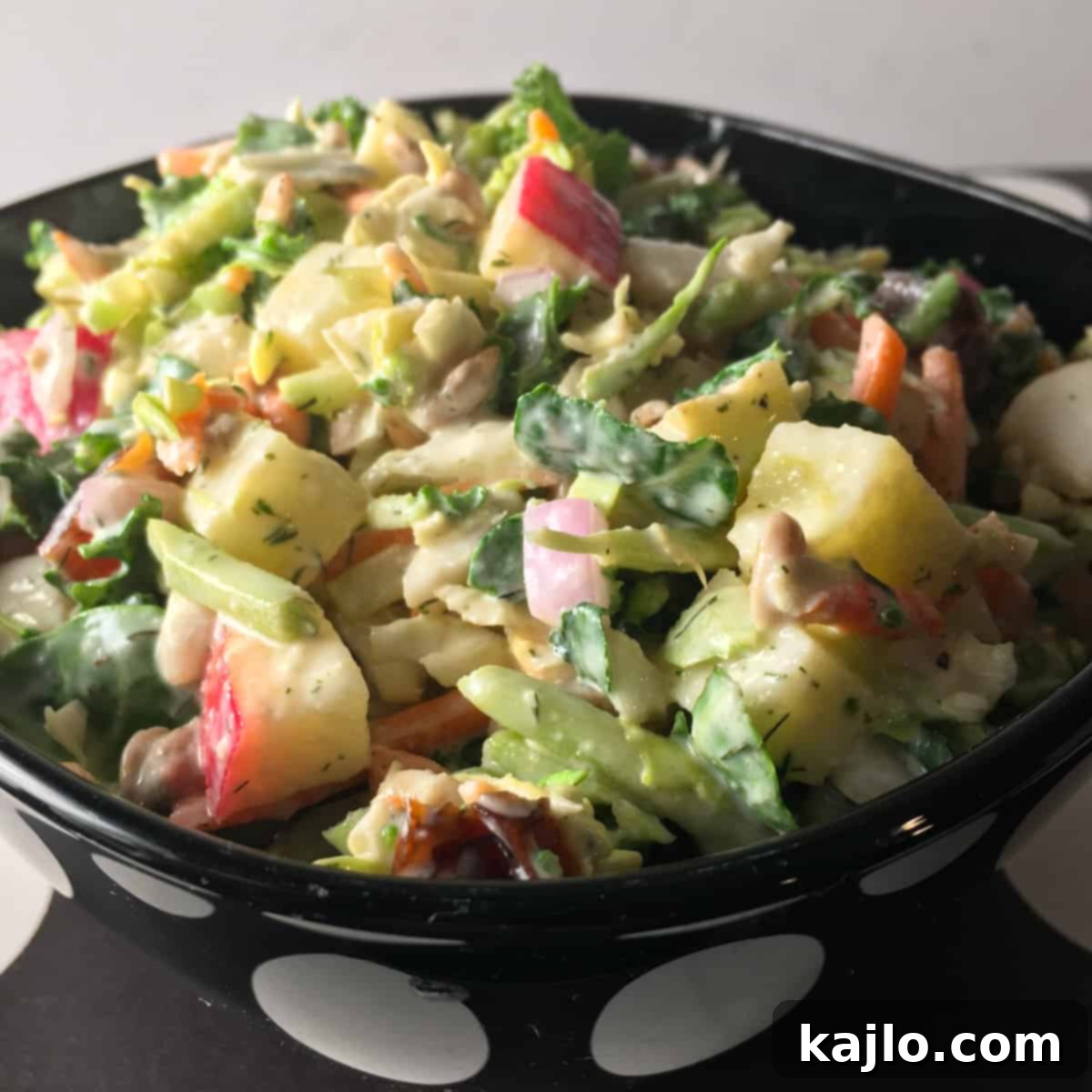 Mann's Power Blend Kale Apple Slaw 7 make kale apple slaw