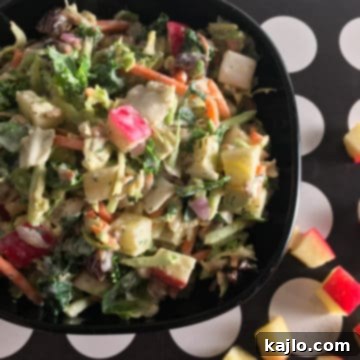 Mann's Power Blend Kale Apple Slaw 8 apple kale slaw