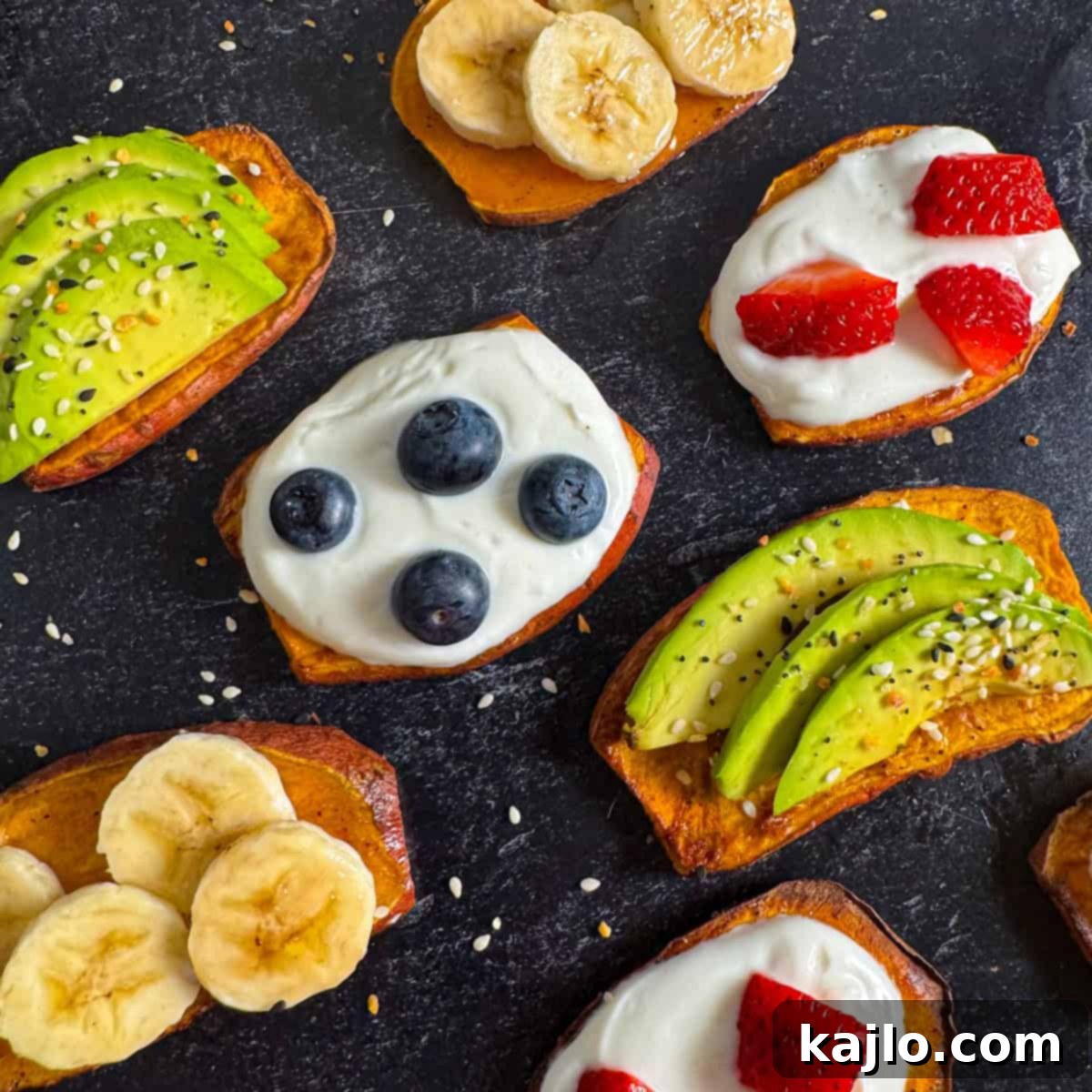 air fryer sweet potato toast