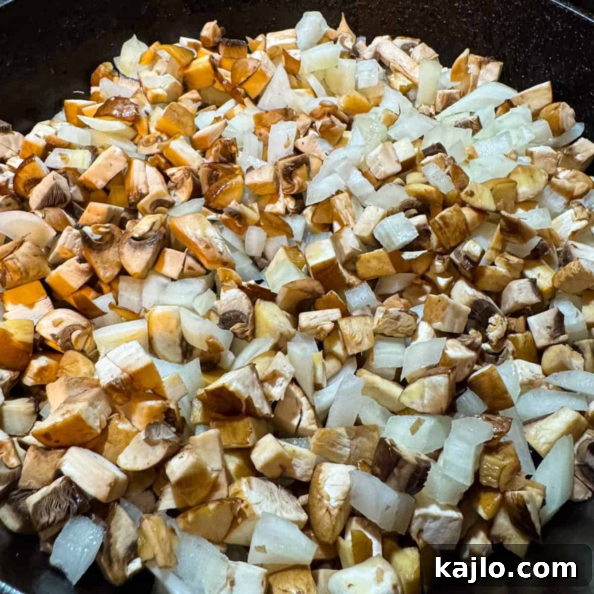 The Ultimate 1000 Calorie Pasta for Weight Gain 5 onions mushrooms