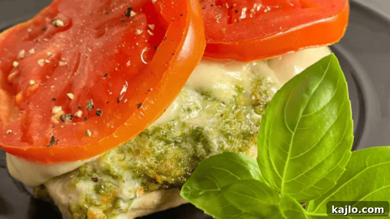 Air Fryer Caprese Chicken