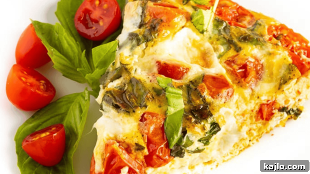 Buffalo Mozzarella Quiche