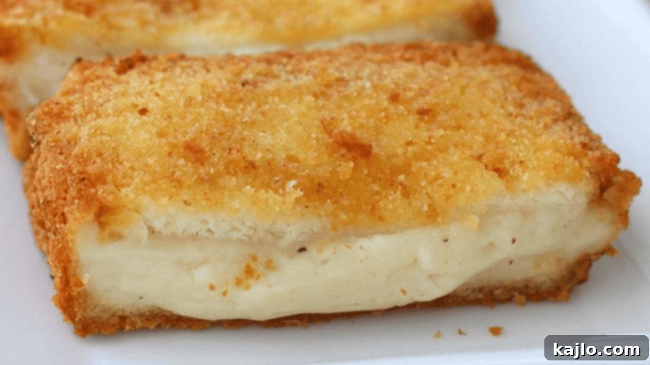 Fried Mozzarella Sandwich
