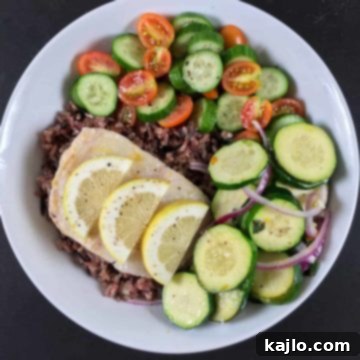 Parchment Baked Cod with Seasonal Vegetables 8 Delicious codfish cooked in parchment paper with lemon and herbs.
