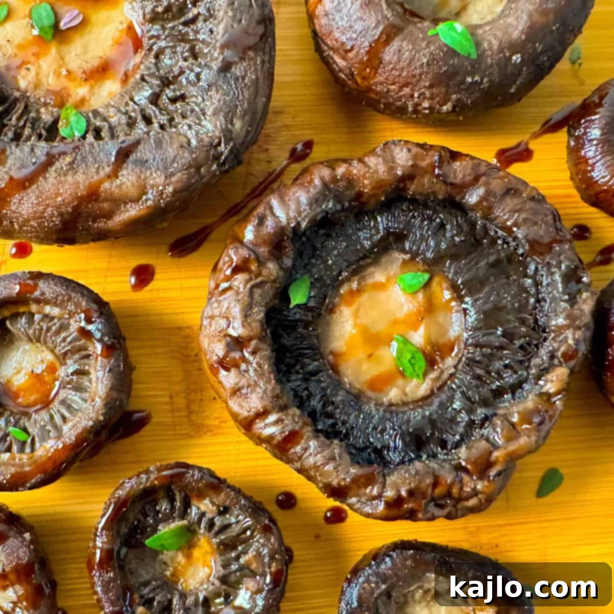smoked portobello mushrooms