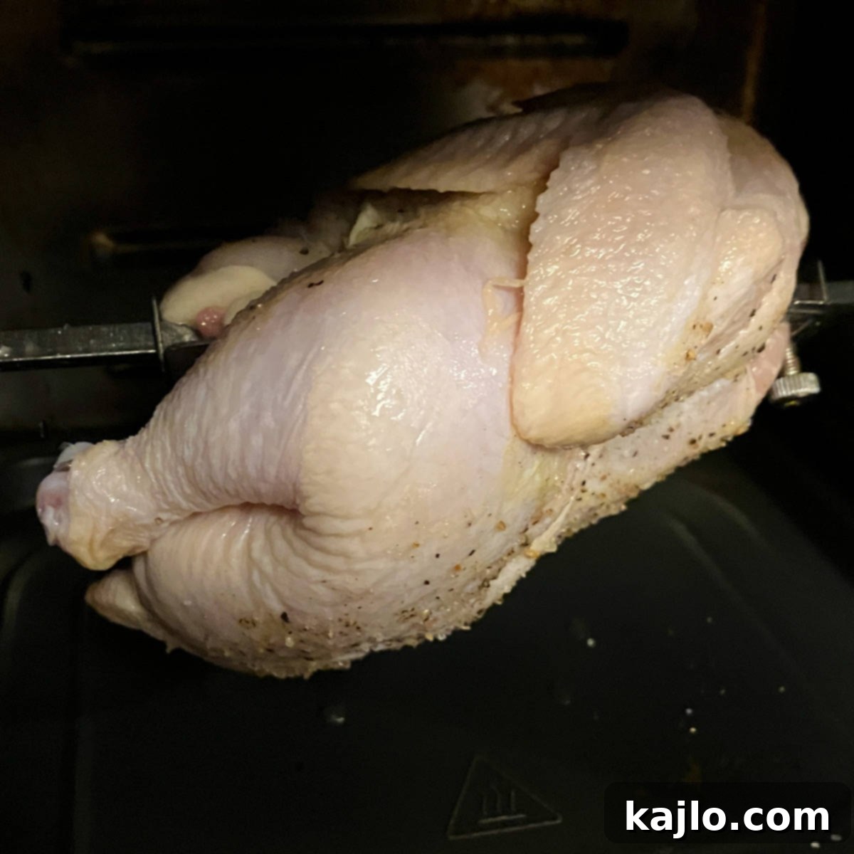 Crispy Air Fryer Rotisserie Cornish Hen Recipe and Nutrition Facts 5 cornish hen air fryer rotisserie