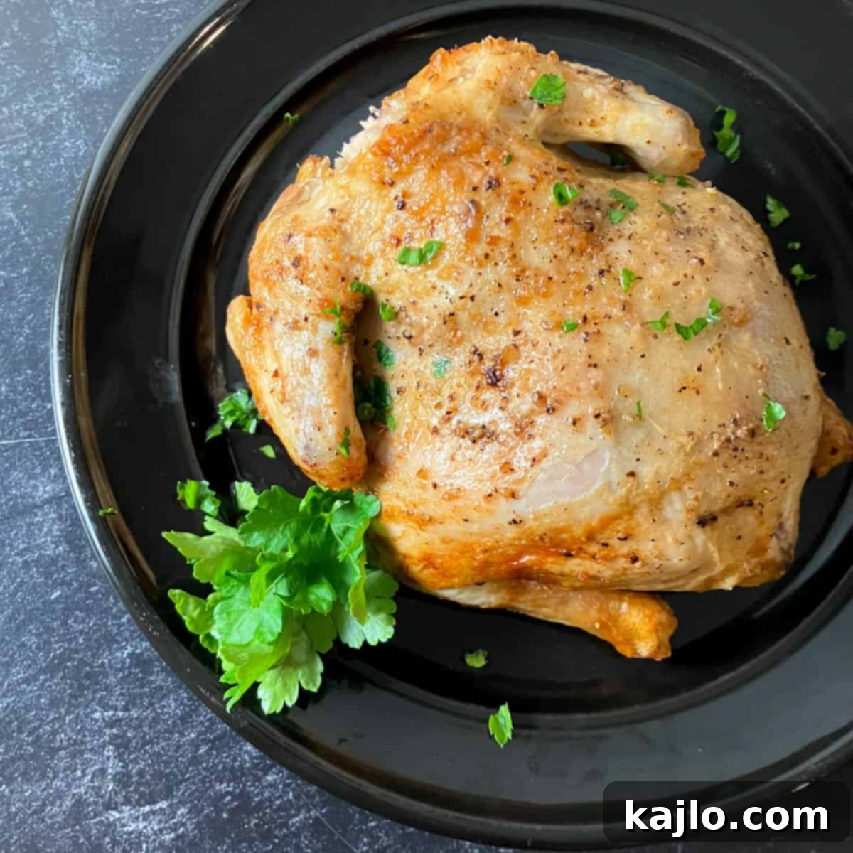 Crispy Air Fryer Rotisserie Cornish Hen Recipe and Nutrition Facts 9 air fryer rotisserie cornish hen