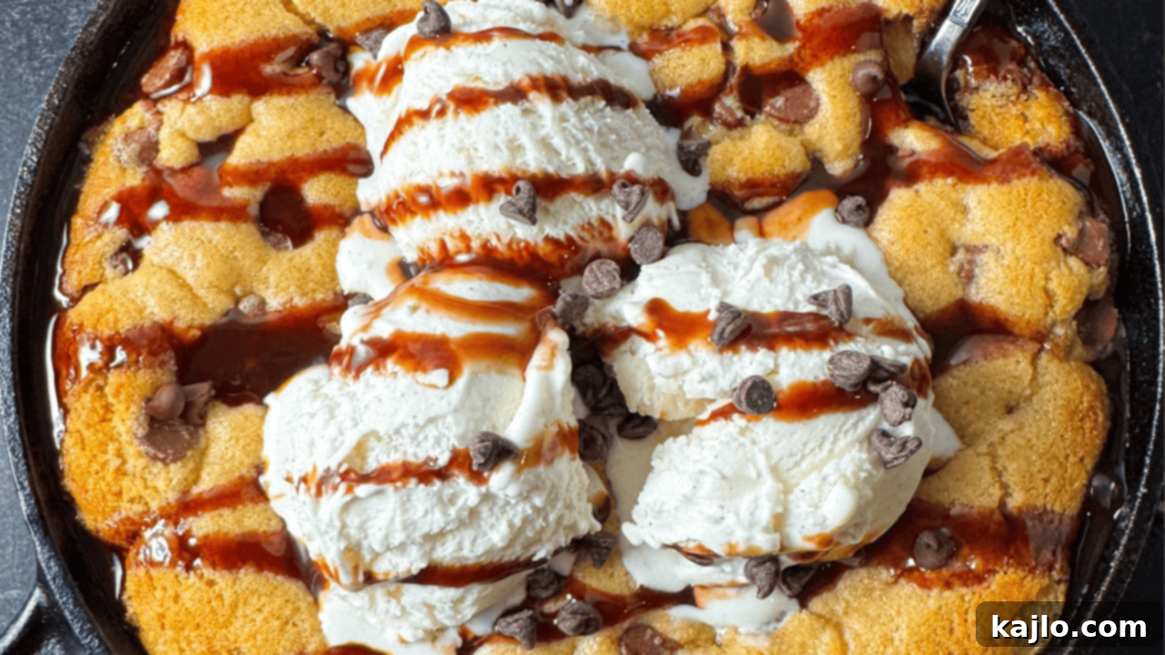 Kodiak Cakes Skillet Cookie