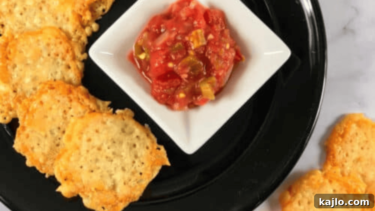 air fryer parm crisps
