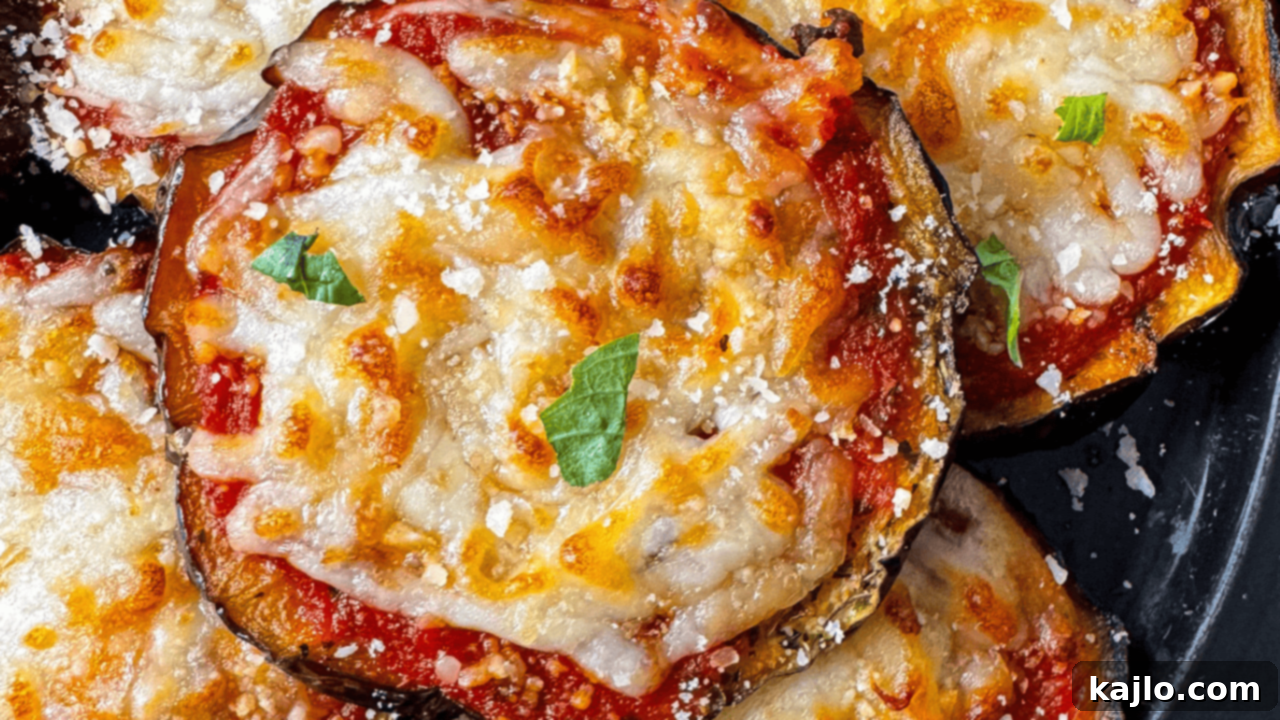 air fryer eggplant parmesan