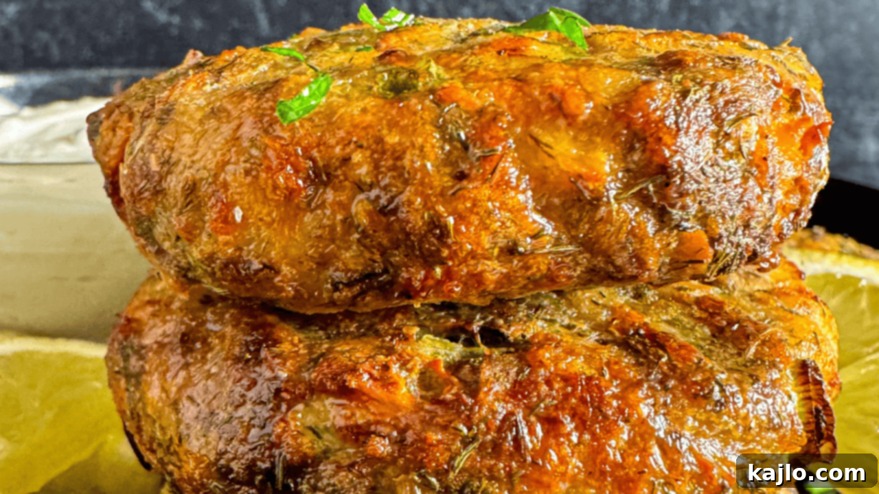 air fryer salmon patties recipe